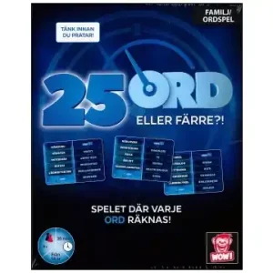 25 ord eller färre?! | Direkt från tillverkaren