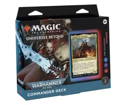 Magic The Gathering Warhammer 40K Commander Deck - The Ruinous Powers - Passa på nu