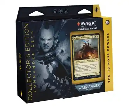 Rabatt - Magic The Gathering Warhammer 40K Commander Deck - The Ruinous Powers (Collectors Edition)