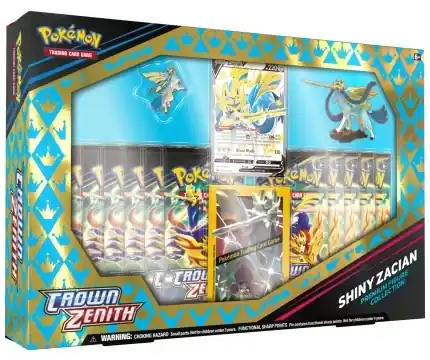 Nytt i webbutiken - Pokémon TCG Crown Zenith - Shiny Zacian Premium Figure Collection