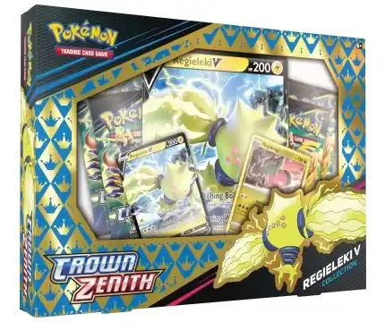 Pokemon TCG Crown Zenith - Regieleki V Box | Klar att skickas
