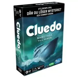 Så länge lagret räcker - Cluedo Escape Sabotage till Havs