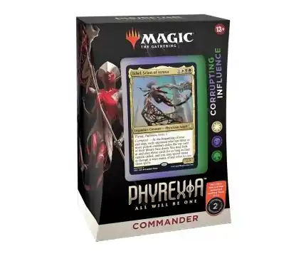 Magic The Gathering Phyrexia All Will Be One Commander Deck - Corrupting Influence - Kampanj