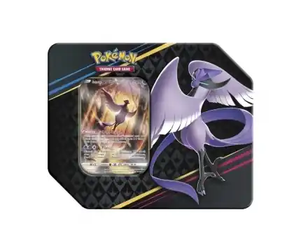 Pokémon TCG Crown Zenith 5-Booster Tin (Galarian Zapdos, Articuno or Moltres) | Snart slut