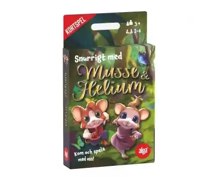 Finns i lager - Snurrigt med Musse & Helium - Kortspel