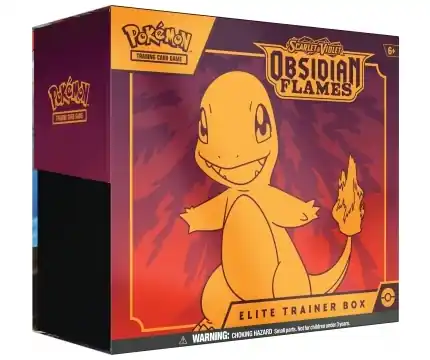 Rabatt - Pokémon TCG Scarlet & Violet - Obsidian Flames Elite Trainer Box
