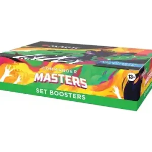 Beställ idag | Magic The Gathering Commander Masters - Set Booster Box (24 Boosters)