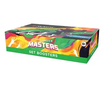 Beställ idag | Magic The Gathering Commander Masters - Set Booster Box (24 Boosters)