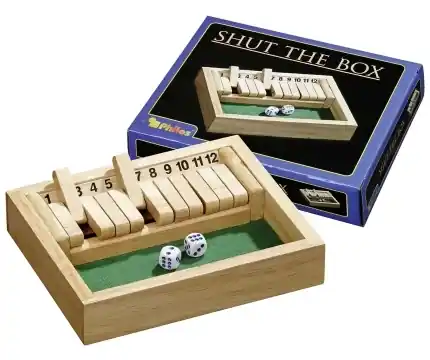 Begränsat lager | Shut the Box - Litet Resespel (12er)