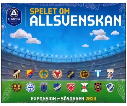 Precis inkommet - Spelet om Allsvenskan - Säsong 2023 (Exp.)