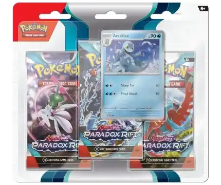 Extra bra pris - Pokémon TCG Scarlet & Violet - Paradox Rift 3-Pack Booster