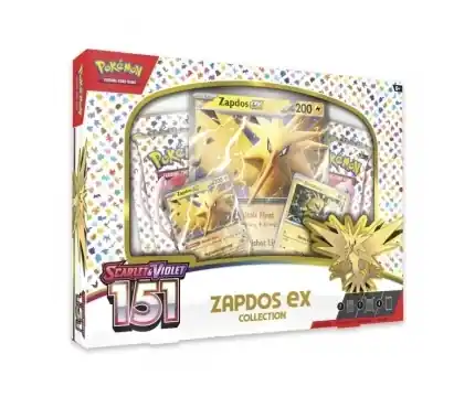 Pokémon TCG Scarlet & Violet 151 - Zapdos ex Box Collection - Kanonpris