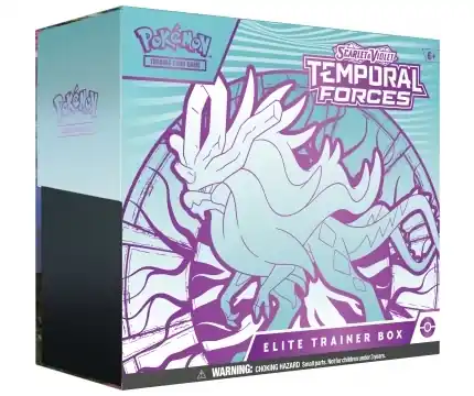 Mycket populär - Pokémon TCG Scarlet & Violet - Temporal Forces Elite Trainer Box (Walking Wake)