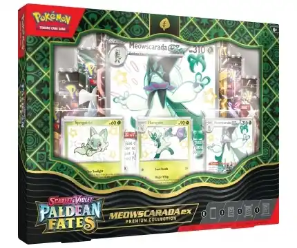 Extra rabatt - Pokémon TCG Scarlet & Violet - Paldean Fates Premium Collection (Meowscarada)