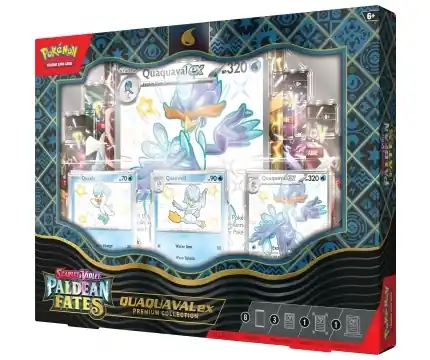 Pokémon TCG Scarlet & Violet - Paldean Fates Premium Collection (Quaquaval) - I lager