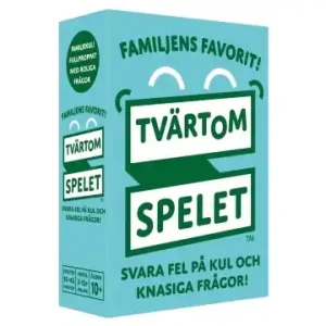 Superpris | Tvärtomspelet - Familjens Favorit!