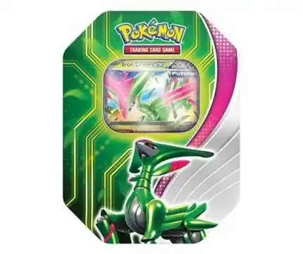 Pokémon TCG Paradox Clash Tin (Iron Leaves ex) | Nyligen lanserat