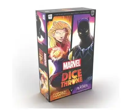 Kampanjpris - Marvel Dice Throne Captain Marvel VS Black Panther
