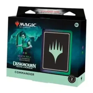 Sänkt pris | Magic The Gathering Duskmourn - Commander Deck Death Toll