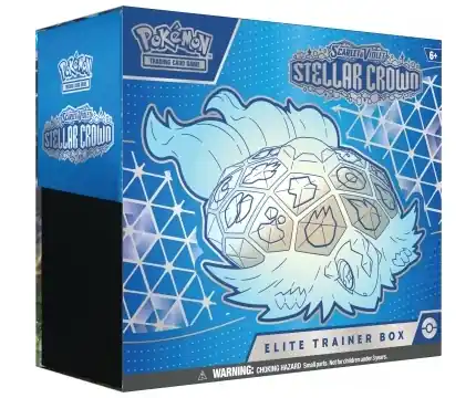 Direkt från tillverkaren - Pokémon TCG Scarlet & Violet - Stellar Crown Elite Trainer Box
