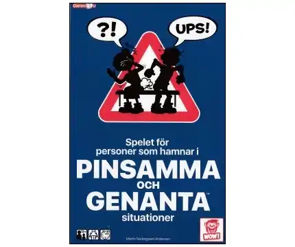 Topprodukt | Spelet för personer som hamnar i pinsamma och genanta situationer