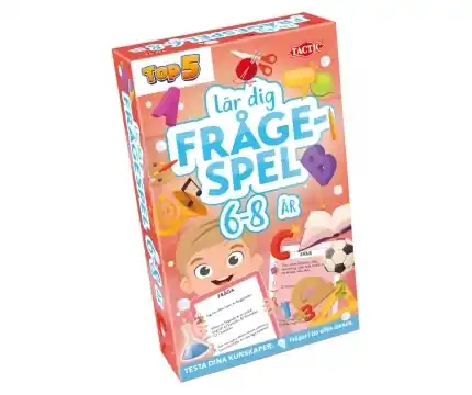 Premium | Lär dig Frågespel (6-8 år)
