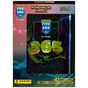 Utförsäljning - Panini Adrenalyn XL FIFA 365 Nordic Edition 2025 - Pocket Tin