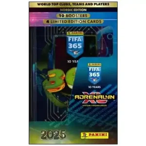 Endast idag | Panini Adrenalyn XL FIFA 365 Nordic Edition 2025 - Mega Tin