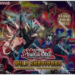 Yu-Gi-Oh! TCG Wild Survivors Booster Box (24 packs) | Lågt pris