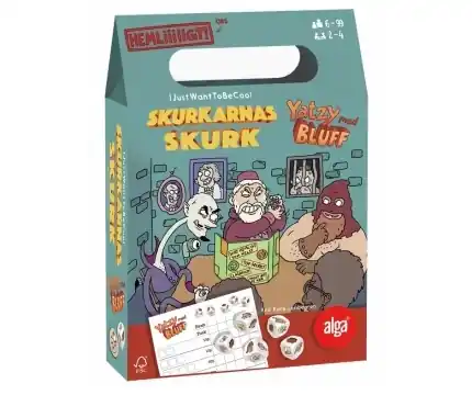 Skurkarnas Skurk - Yatzy med Bluff - Snabb frakt
