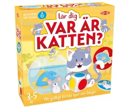 Lär dig Var är katten? | Nytt lägre pris