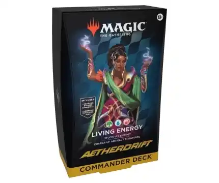 Magic The Gathering Aetherdrift Commander Deck - Living Energy - Specialerbjudande