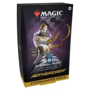 Bara denna vecka | Magic The Gathering Aetherdrift Commander Deck - Eternal Might