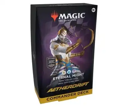 Bara denna vecka | Magic The Gathering Aetherdrift Commander Deck - Eternal Might
