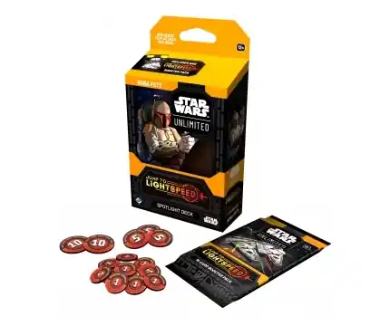 Mycket uppskattad - Star Wars Unlimited - Jump to Lightspeed - Spotlight Deck Boba Fett