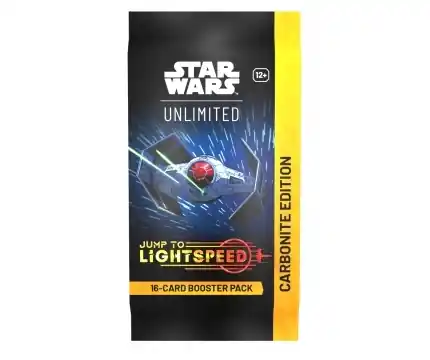 Star Wars Unlimited - Jump to Lightspeed - Carbonite Booster (16 Kort) | Nedsatt pris