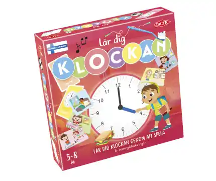 Finns nu - Lär dig Klockan