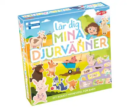 Nytt i webbutiken | Lär dig Mina Djurvänner