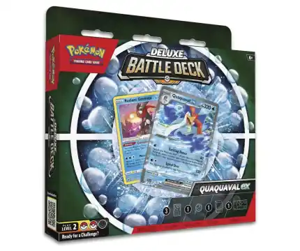Pokémon TCG Quaquaval Deluxe Battle Deck | Spara nu