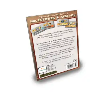 Favorit hos kunderna - Terraforming Mars Milestones and Awards (SVE) (Exp.)