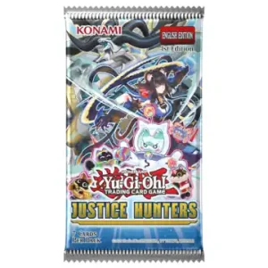 Yu-Gi-Oh! TCG Justice Hunters Booster Pack (7 Kort) | Hög kvalitet