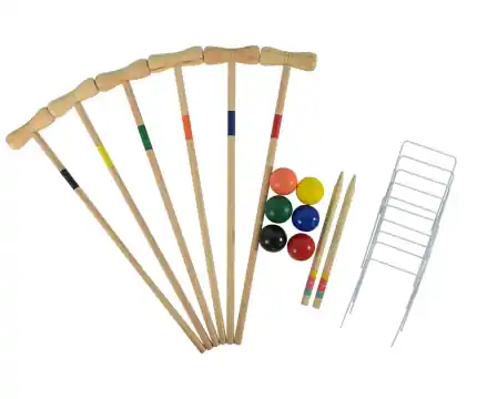 Krocketspel (Croquet) för 6 spelare (SportMe) - Enkel retur