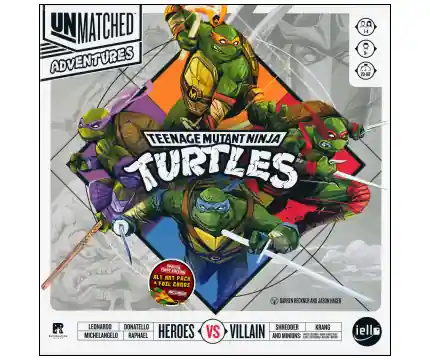 Unmatched Adventures Teenage Mutant Ninja Turtles - Hög kvalitet