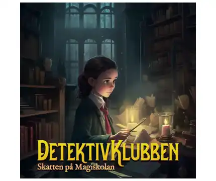 Premiumkvalitet - Detektivklubben Skatten på Magiskolan
