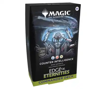 Begränsat antal - Magic The Gathering Edge of Eternities Commander Deck - Counter Intelligence (1 per kund)