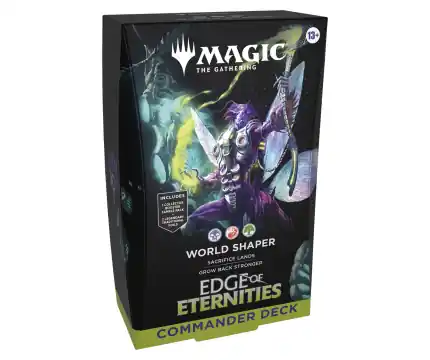 Tillverkarpris | Magic The Gathering Edge of Eternities Commander Deck - World Shaper (1 per kund)