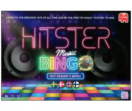 Mycket efterfrågad - Hitster Bingo