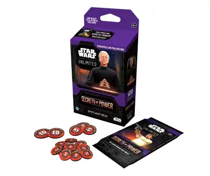 Specialerbjudande | Star Wars Unlimited - Secrets of Power - Spotlight Deck Chancellor Palpatine