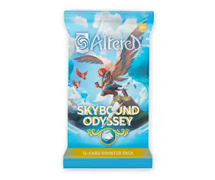 Tidsbegränsat erbjudande - Altered (TCG) Skybound Odyssey - Booster Pack (12 Kort)