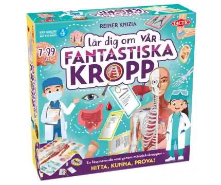 Få kvar i lager - Lär dig om vår fantastiska kropp